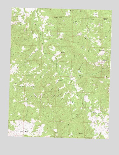 Flatiron Mountain, CO USGS Topographic Map