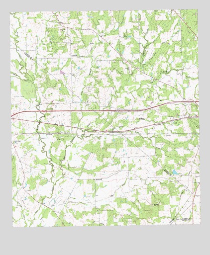 Flatonia NW, TX USGS Topographic Map
