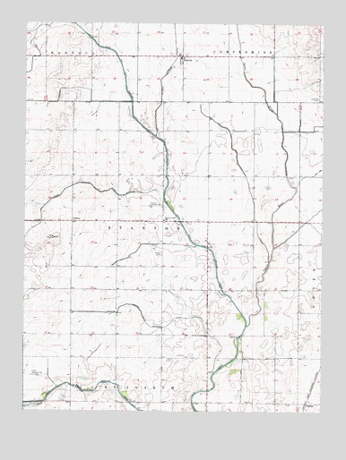Flatville, IL USGS Topographic Map