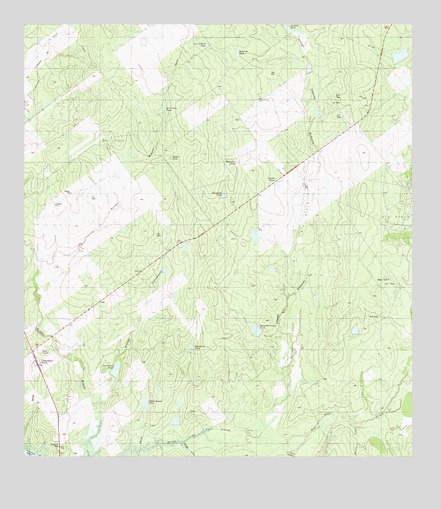 Arroyo Miguel, TX USGS Topographic Map
