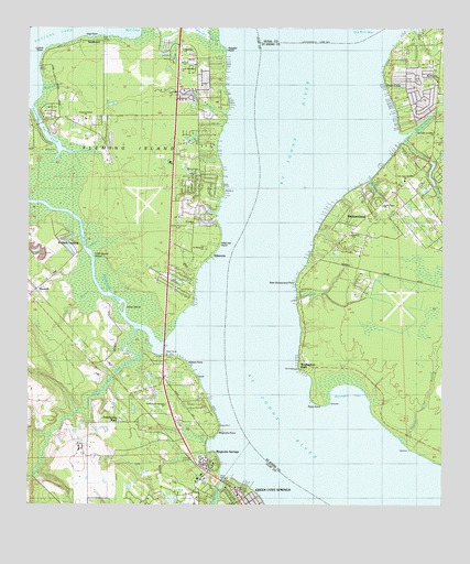 Fleming Island, FL USGS Topographic Map