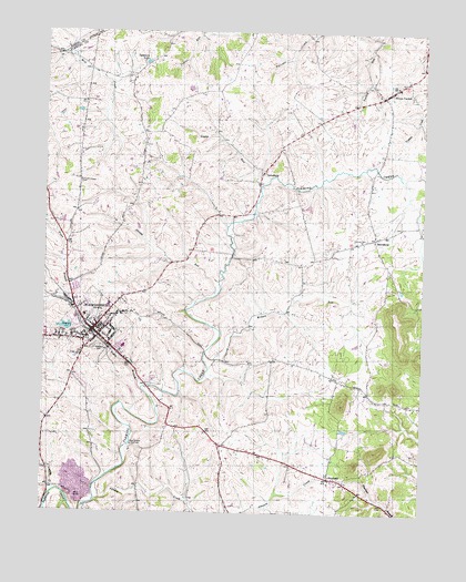 Flemingsburg, KY USGS Topographic Map