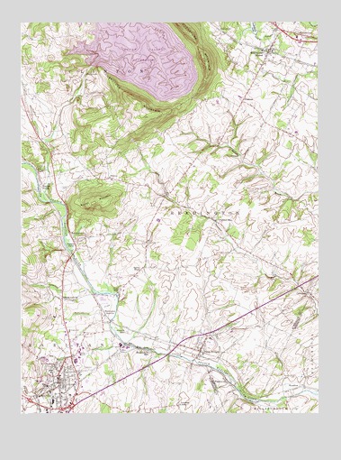 Flemington, NJ USGS Topographic Map