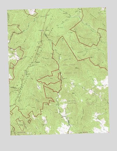 Fletcher, VA USGS Topographic Map