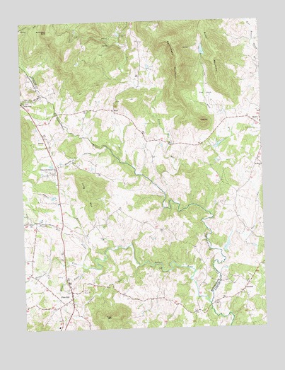 Flint Hill, VA USGS Topographic Map