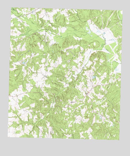 Flo, TX USGS Topographic Map