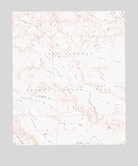 Arroyo Tapiado, CA USGS Topographic Map