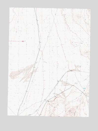 Floka, NV USGS Topographic Map