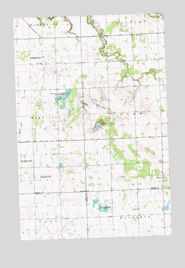Flom, MN USGS Topographic Map