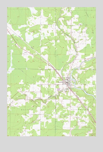 Floodwood, MN USGS Topographic Map