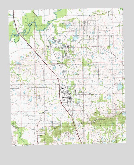 Flora, MS USGS Topographic Map