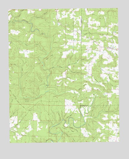 Floral, AR USGS Topographic Map