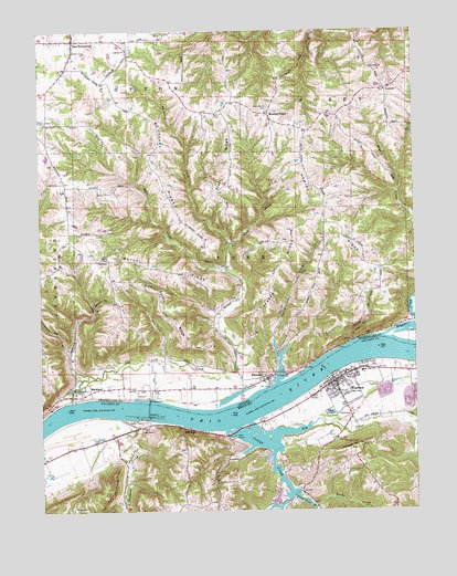 Florence, IN USGS Topographic Map