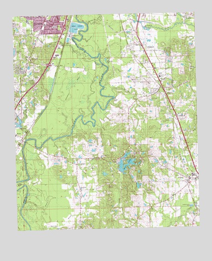 Florence, MS USGS Topographic Map