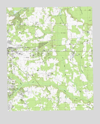 Florence East, SC USGS Topographic Map