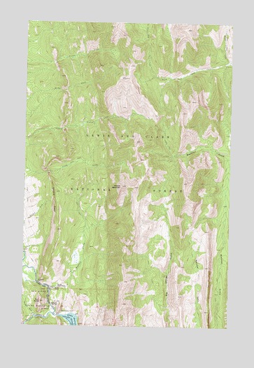 Arsenic Mountain, MT USGS Topographic Map