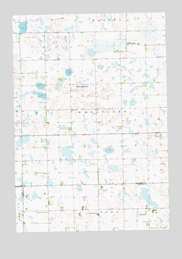 Florence NW, SD USGS Topographic Map