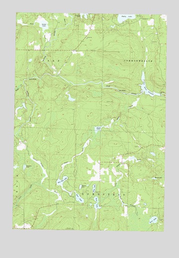Florence SE, WI USGS Topographic Map