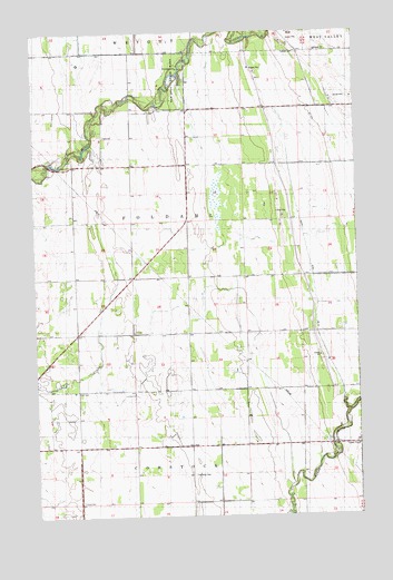 Florian SE, MN USGS Topographic Map