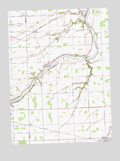 Florida, OH USGS Topographic Map
