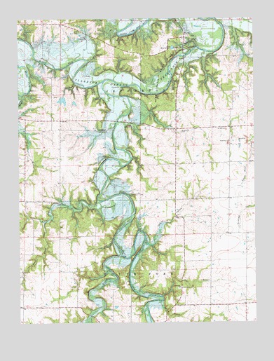 Florida, MO USGS Topographic Map