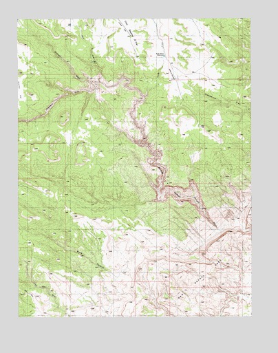 Arsons Garden, UT USGS Topographic Map
