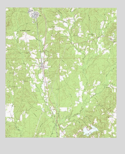 Florien, LA USGS Topographic Map