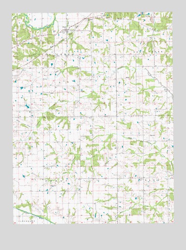 Floris, IA USGS Topographic Map