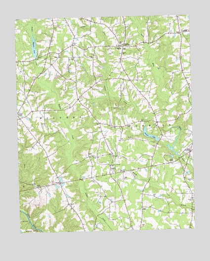 Flowers, NC USGS Topographic Map