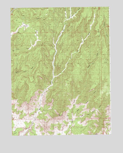 Floy Canyon South, UT USGS Topographic Map