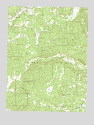 Floyd Peak, CO USGS Topographic Map