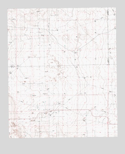 Flying M Ranch, NM USGS Topographic Map