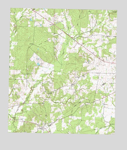Fodice, TX USGS Topographic Map
