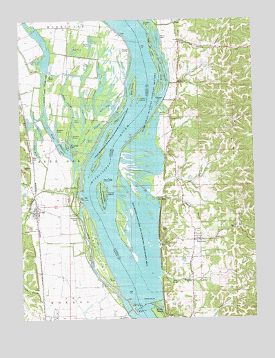 Foley, MO USGS Topographic Map