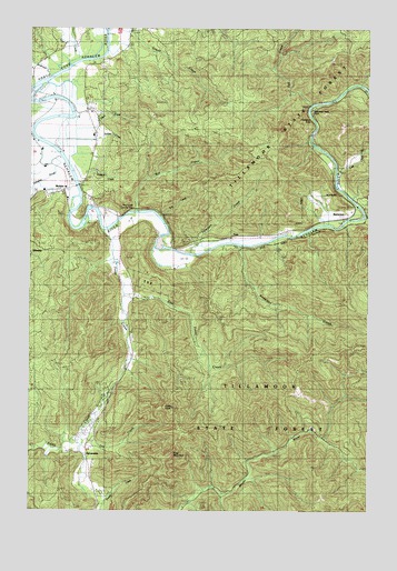 Foley Peak, OR USGS Topographic Map