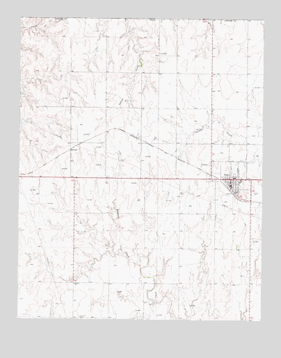 Follett, TX USGS Topographic Map