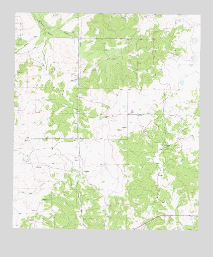 Adams NW, TX USGS Topographic Map