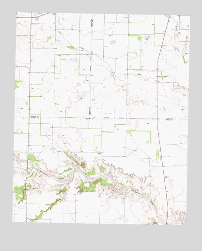 Folley, TX USGS Topographic Map