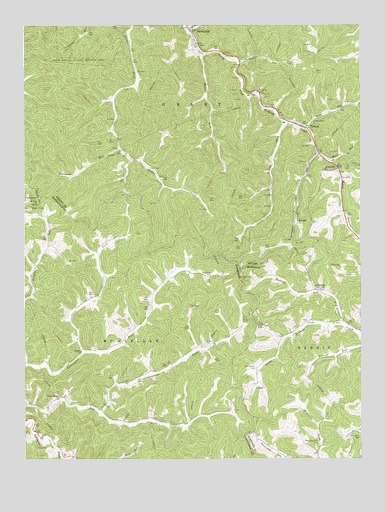 Folsom, WV USGS Topographic Map