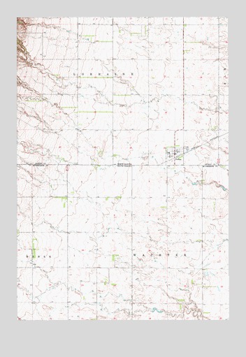 Forbes, ND USGS Topographic Map