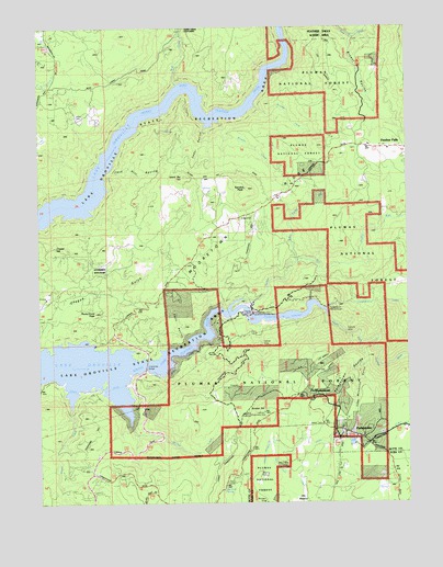 Forbestown, CA USGS Topographic Map