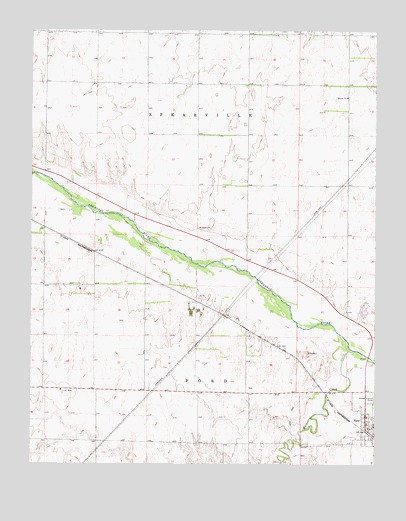 Ford, KS USGS Topographic Map
