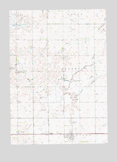 Artesian, SD USGS Topographic Map