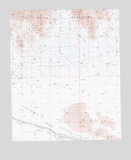 Ford Dry Lake, CA USGS Topographic Map