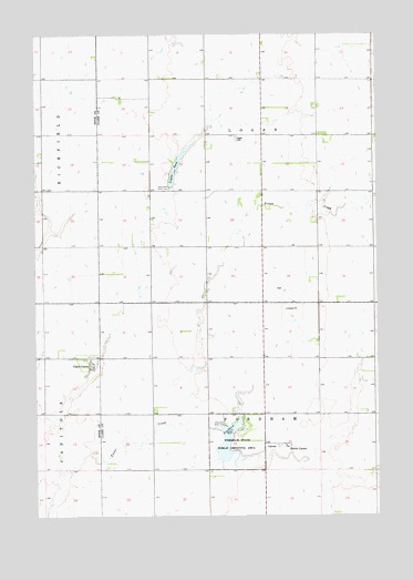 Fordham Dam, SD USGS Topographic Map