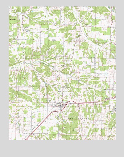 Fordland, MO USGS Topographic Map