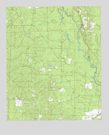 Fordyce NE, AR USGS Topographic Map