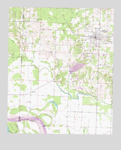 Foreman, AR USGS Topographic Map