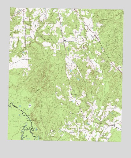 Forest, TX USGS Topographic Map