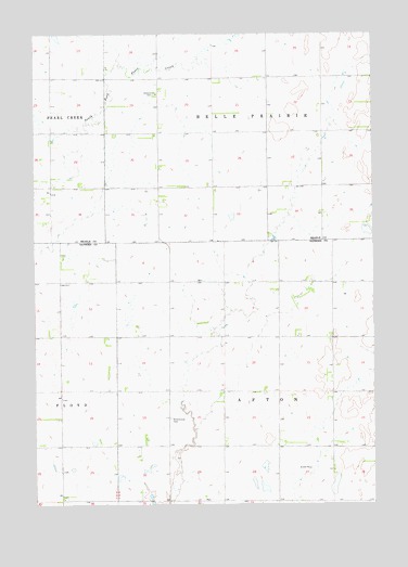 Artesian NW, SD USGS Topographic Map